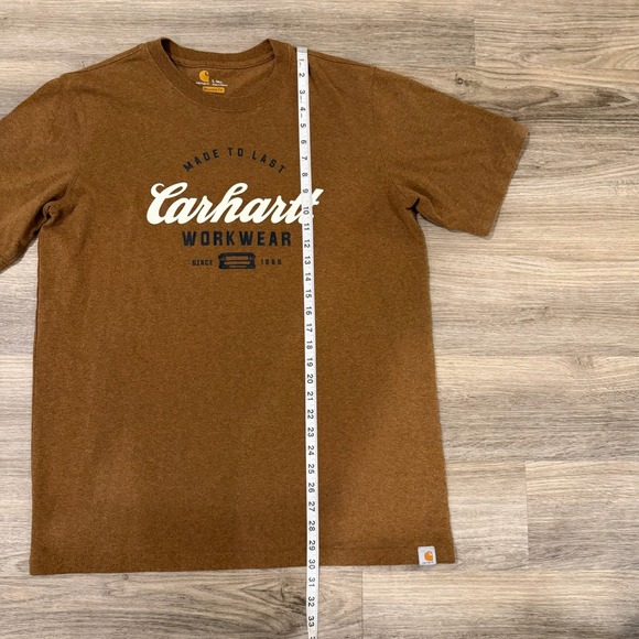 Carhartt Relaxed Fit Heavy Weight Short Sleeve Graphic T-shirt Large Tall Mens - Picture 5 of 7